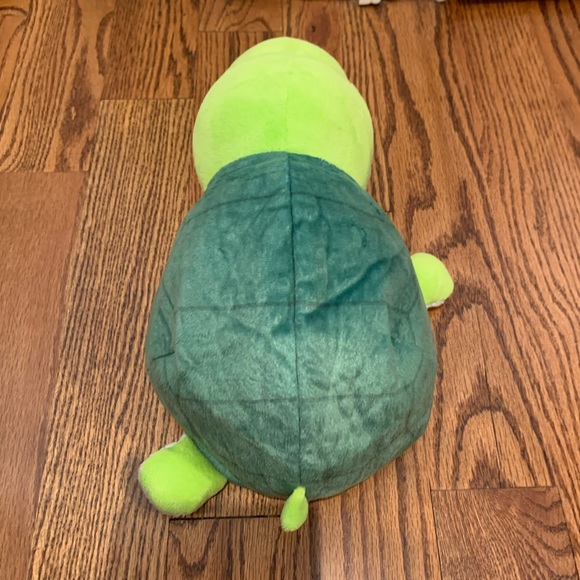 16" Plush 2 in 1 Pillow - Rainbow Tiger Transforming to Turtle - Picture 8 of 10